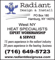 Call Radiant Design & Install Today!